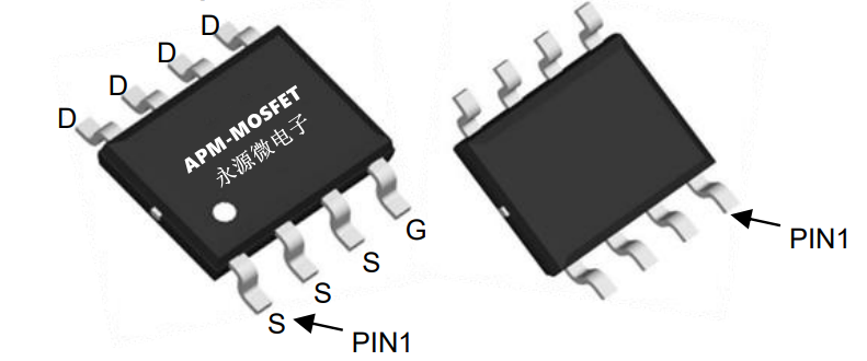 SOP-8 electronic component package